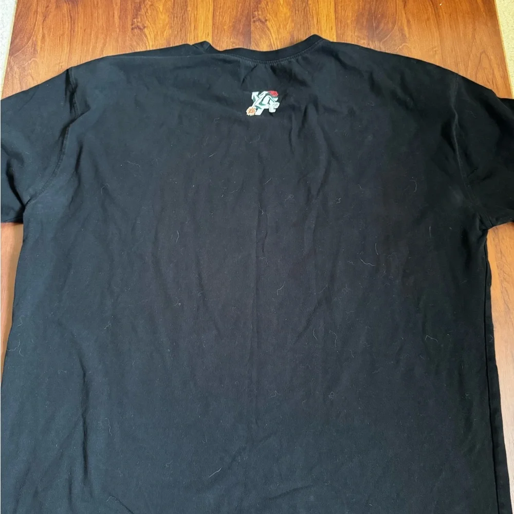 YoungLA Astro Affairs Black Graphic T-Shirt with Astronaut Design Sz XXL - Picture 3 of 6